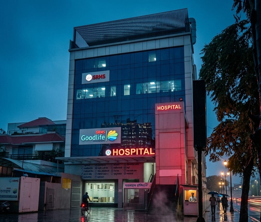 SRMS Goodlife Hospital Building, Bareilly